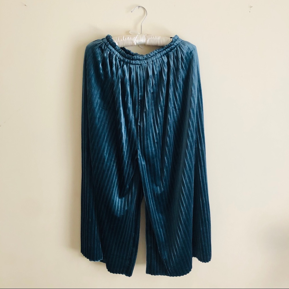 Funky blue pants